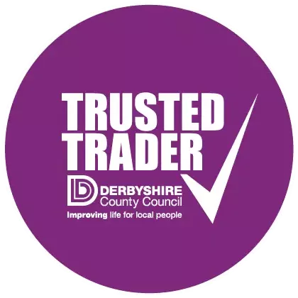 Derbyshire Trusted Trader Logo Circles