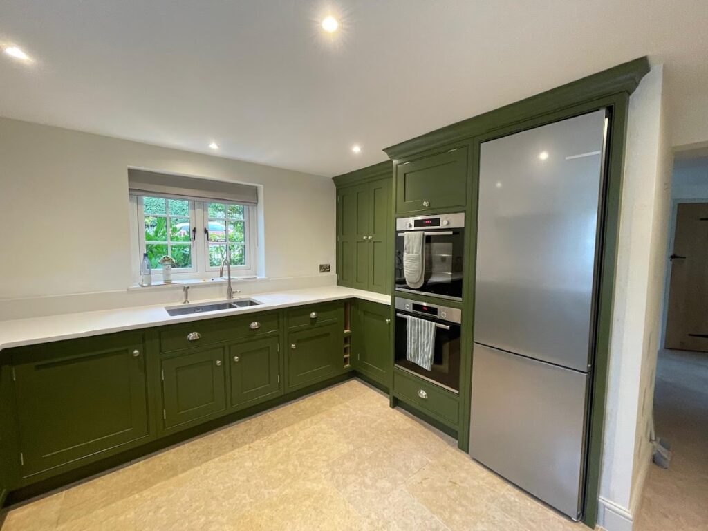 Bespoke in frame Kitchen Eyam2